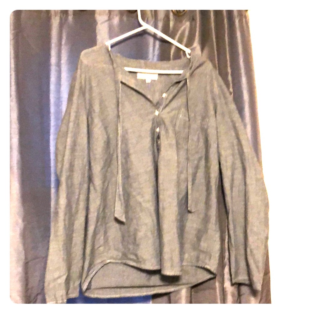 Gray casual shirt